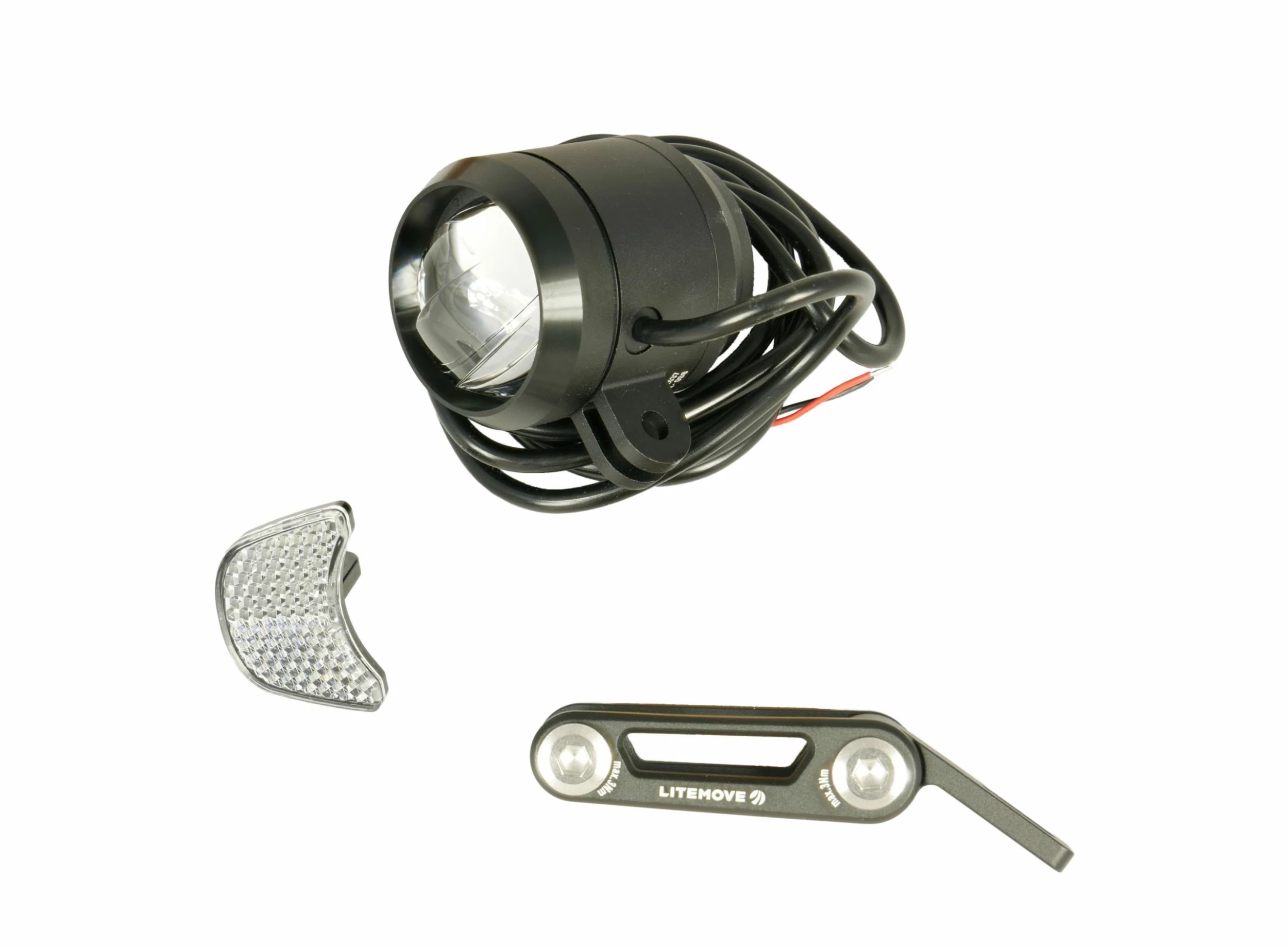 Litemove - SE-150 - Eclairage Avant Pour Vélo électrique - 150 Lux 5 Litemove - SE-150 - Eclairage Avant Pour Vélo électrique - 150 Lux – Image 3