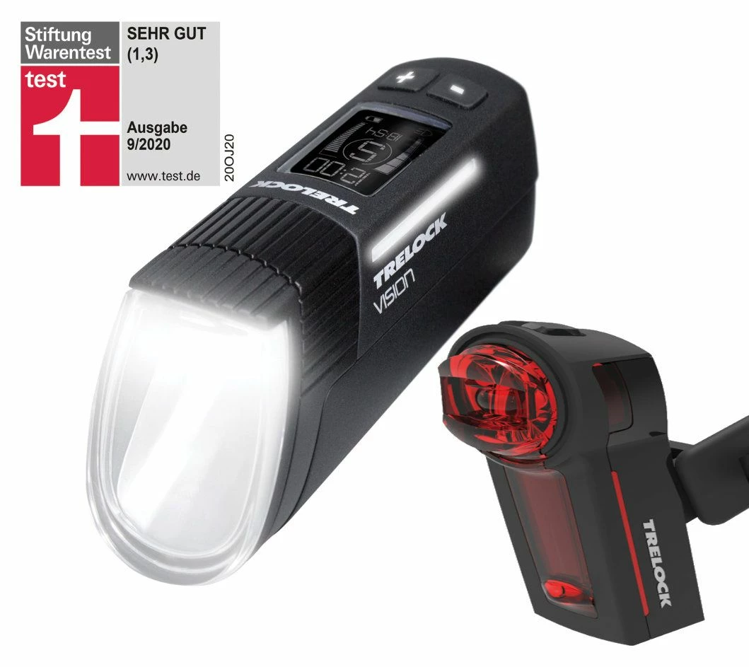 Trelock - Set D'éclairage Avant/arrière LS760 Vision Lite & LS 740 I-GO 3 Trelock - Set D'éclairage Avant/arrière LS760 Vision Lite & LS 740 I-GO