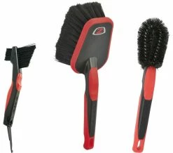 Zefal - Set De 3 Brosses Pour Nettoyage Vélo