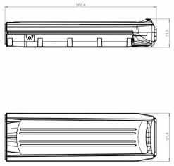 E-Bike Vision - EBV Batterie De Porte-bagages Compatible Gazelle Innergy 36 V 416 Wh -VTT Soldes ebv batterie powerpack gazellle innergy 36 v 1 3840x2160