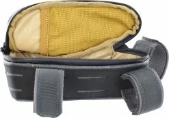 Evoc - Sacoche De Cadre 0,7 L - Bikepacking -VTT Soldes evoc sacoche de cadre 700 ml gris ouverte 3840x2160