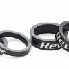 Reverse Components Reverse - Set D'entretoises De Direction Carbone 10mm / 5mm 1 1/8" (noir) -VTT Soldes reverse set entretoises direction carbone 3840x2160