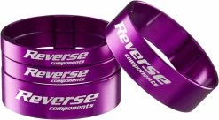 Reverse Components Reverse - Set D'entretoises De Direction “Spacer 1 1/8" -VTT Soldes reverse ultra light spacer lila 3840x2160