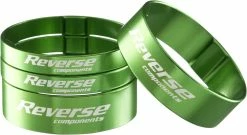 Reverse Components Reverse - Set D'entretoises De Direction “Spacer 1 1/8" -VTT Soldes reverse ultra light spacer vert 3840x2160